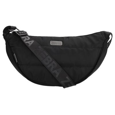 Zebra Trends Puffer Moon Bag Schoudertas Elske Zwart