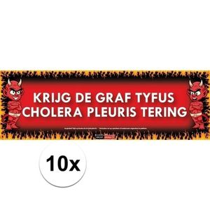 10x Sticky Devil Krijg de graf tyfus cholera pleuris tering