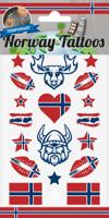 Plaktattoos Noorwegen