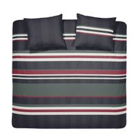 Damai Dekbedovertrekset flanel 200 x 200/220 cm woodside anthracite