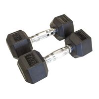 Hexa Dumbbells - Focus Fitness - 2 x 7 kg - thumbnail