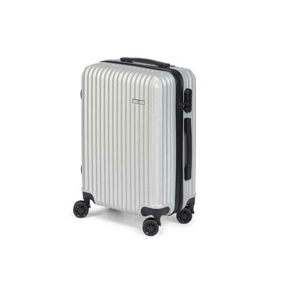 Handbagagekoffer HT-017-G HT-017-G Lichtgrijs 55 x 35 x 20 cm Strepen