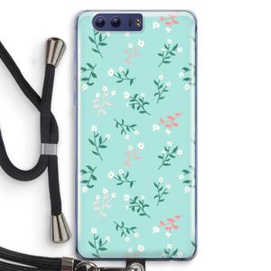 Small white flowers: Honor 9 Transparant Hoesje met koord