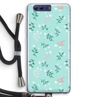 Small white flowers: Honor 9 Transparant Hoesje met koord