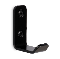 LIROdesign kapstokhaak klein zwart - per stuk