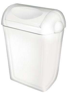 PlastiQline PlastiQline afvalbak 43l met swing-deksel PQSA43 - wit