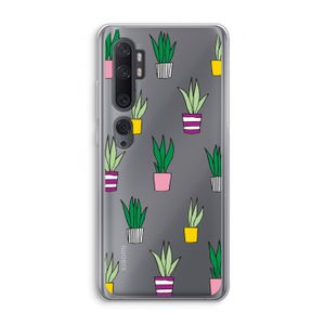 Sanseveria: Xiaomi Mi Note 10 Transparant Hoesje