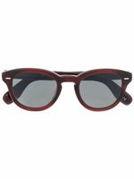 Oliver Peoples lunettes de soleil à effet marbré - Rouge