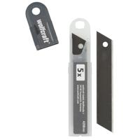 Wolfcraft Abbrechklingen | 18mm | Zwart | 5 stuks - 4208100