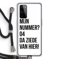 Da ziede van hier: OnePlus 9 Pro Transparant Hoesje met koord