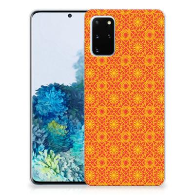 Samsung Galaxy S20 Plus | TPU bumper | Batik Oranje