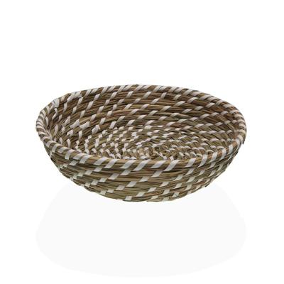 Mand Versa Textiel Waterhyacint 25 x 8 x 25 cm