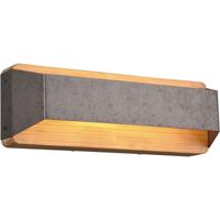 Dimbare LED Wandlamp Antiek Nikkel - 13.5W - Warm Wit 3000K - Aluminium