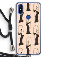 Pop Some Kim: Xiaomi Mi Mix 3 Transparant Hoesje met koord