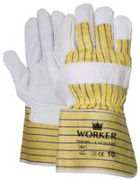 Enzo lederen werkhandschoenen cat.2 maat 10 - 11124200