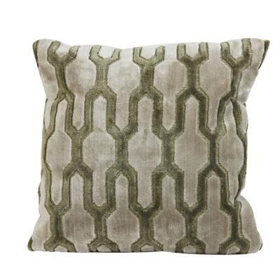 Kussen Jembana Zand Olijf Groen 45x45