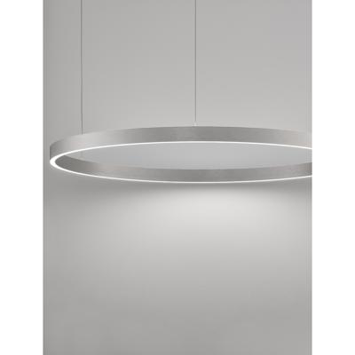 Lyora Design hanglampElowen zilvergrijs Ø 98cm - 9345670