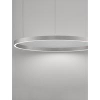 Lyora Design hanglampElowen zilvergrijs Ø 98cm - 9345670