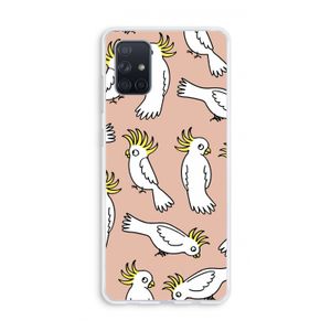 Papegaai: Galaxy A71 Transparant Hoesje