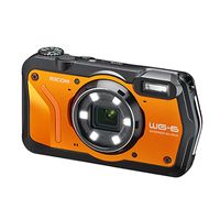 Ricoh WG-6 1/2.3" Compactcamera 20 MP CMOS 3840 x 2160 Pixels Zwart, Oranje - thumbnail