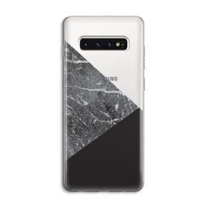 Combinatie marmer: Samsung Galaxy S10 4G Transparant Hoesje