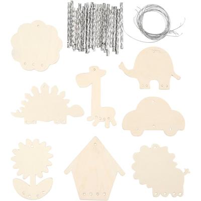 Creativ Company Windgong, afm 9-14 cm, dikte 2 mm, 24 stuk/ 1 doos