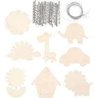Creativ Company Windgong, afm 9-14 cm, dikte 2 mm, 24 stuk/ 1 doos