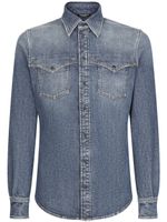 Dolce & Gabbana chemise en jean à manches longues - Bleu