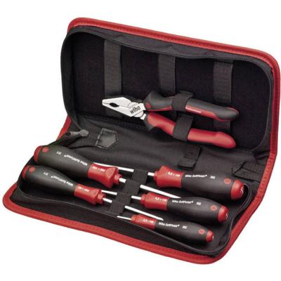 Wiha 33970 Gereedschapsset Handwerker Incl. tas 6-delig