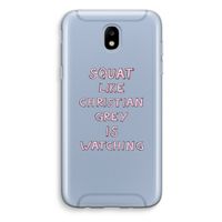 Christian Grey: Samsung Galaxy J5 (2017) Transparant Hoesje