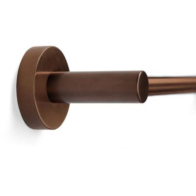 Handdoekhouder Blue Label Vida Facet | Wandmontage | 60 cm | Messing | Rond | Brons PVD