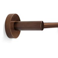 Handdoekhouder Blue Label Vida Facet | Wandmontage | 60 cm | Messing | Rond | Brons PVD