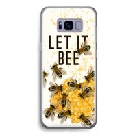 Let it bee: Samsung Galaxy S8 Transparant Hoesje