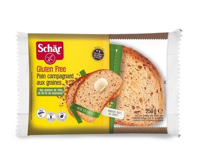 Pain campagnard meergranenbrood glutenvrij