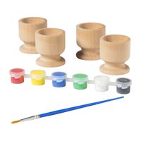 Eierdoppen schilderen - pasen - set van 4