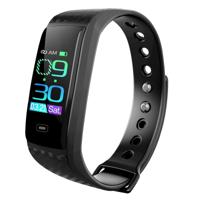 CK17S 0 96 inches IPS scherm Slimme armband IP67 waterdicht ondersteuning Bel herinnering/hartslag monitoring/bloeddruk monitoring/slaapbewaking (zwa