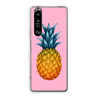 Grote ananas: Sony Xperia 1 III Transparant Hoesje