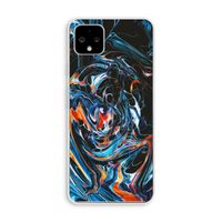 Black Unicorn: Pixel 4 XL Transparant Hoesje