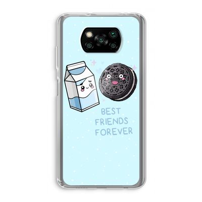 Best Friend Forever: Xiaomi Poco X3 NFC Transparant Hoesje