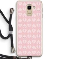 Ass 'n Titties: Samsung Galaxy J6 (2018) Transparant Hoesje met koord