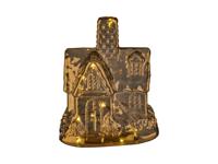 LIVARNO home Glazen kerstdecoratie met LED (Huis) LIVARNO home Glazen kerstdecoratie met LED (Huis)