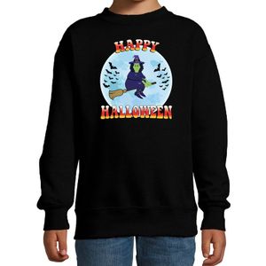 Happy Halloween heks verkleed sweater zwart voor kinderen