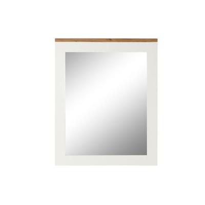 Wandspiegel DKD Home Decor Wit Bruin Stads 90 x 1,5 x 113 cm