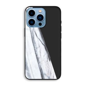 Gestreepte marmer: iPhone 13 Pro Biologisch afbreekbaar hoesje
