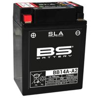 BS BATTERY Batterij gesloten onderhoudsvrij, Batterijen voor motor & scooter, BB14A-A2 SLA - thumbnail
