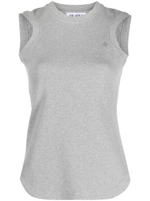 The Attico débardeur Reese à design nervuré - Gris