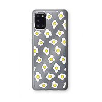 Spiegeleitjes: Samsung Galaxy A31 Transparant Hoesje Spiegeleitjes: Samsung Galaxy A31 Transparant Hoesje