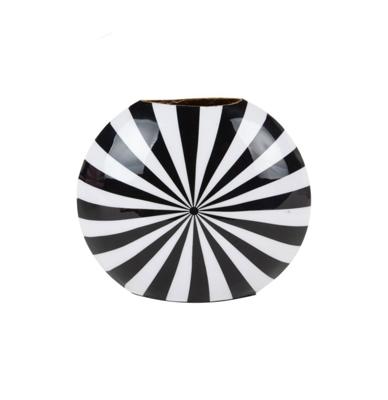 Vaas Candy Swirl Zwart Wit