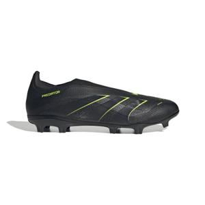 adidas Predator League Veterloze Gras / Kunstgras Voetbalschoenen (MG) Zwart Donkergrijs Neongeel
