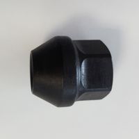 H&R Wielmoer konisch M12x1.50 - Lengte 25mm - Zwart HRB125004 H&R Wielmoer konisch M12x1.50 - Lengte 25mm - Zwart HRB125004